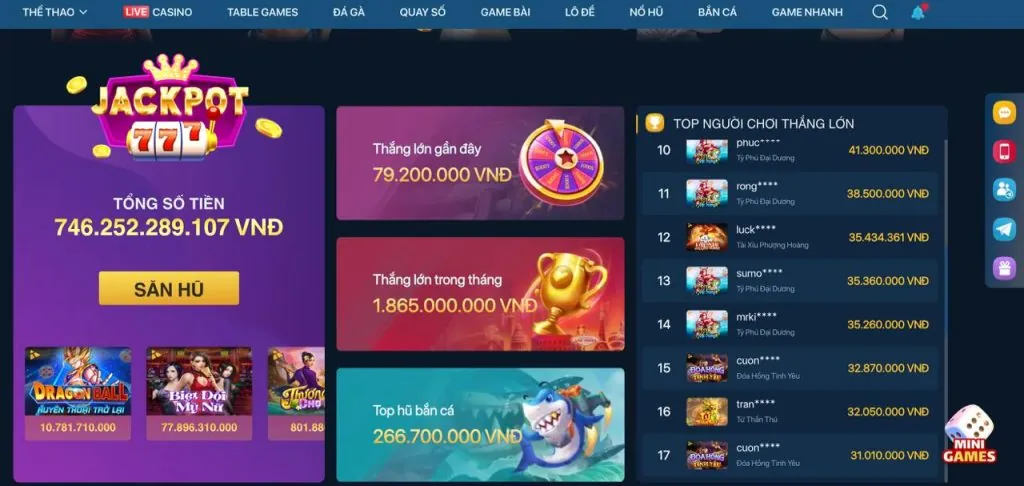 Thưởng nạp lại VIP Pub88
